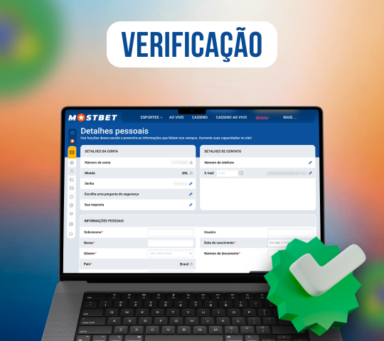 verificação de conta necessária