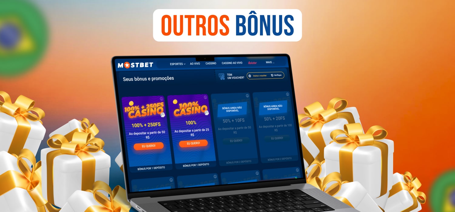 bônus adicionais na mostbet