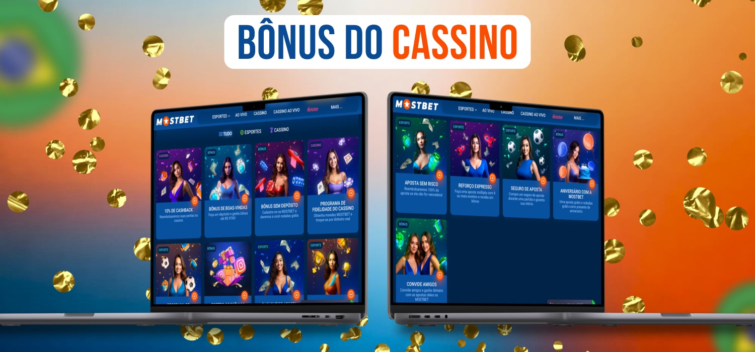 bônus para usuários em jogos de cassino