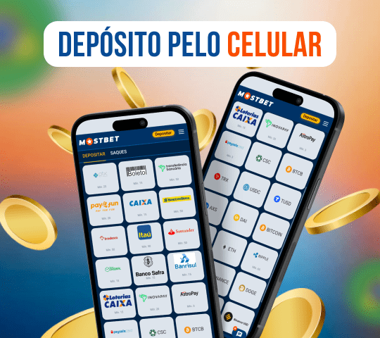 depósito via aplicativo móvel da mostbet