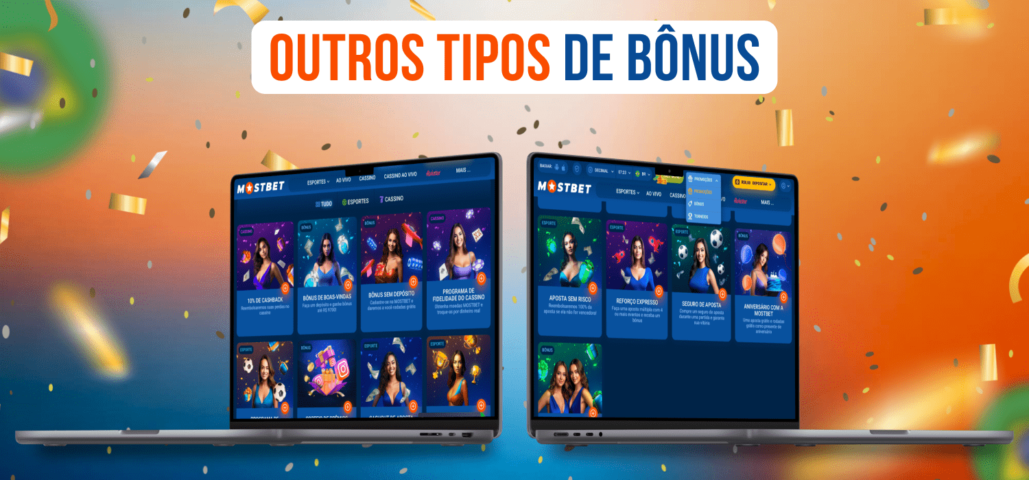 outros tipos de bônus em cassinos online