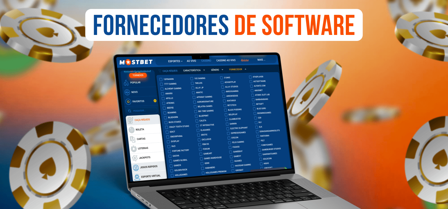 fornecedores de jogos populares