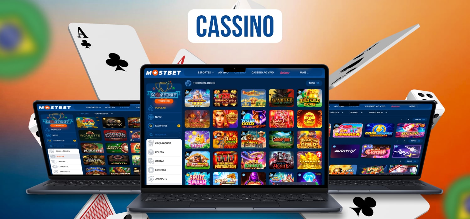 variedade de jogos no cassino mostbet